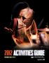 2012 ACTIVITIES GUIDE FOR GROUPS AGES 17 TO 24