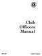 Officers Manual English Language