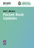 2017 JRCALC. Pocket Book Updates