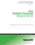 Patient-Centered Medical Home