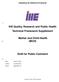 IHE Quality, Research and Public Health Technical Framework Supplement. Mother and Child Health (MCH) Draft for Public Comment