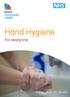 Hand Hygiene. For everyone