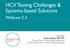 HCV Testing Challenges & Systems-based Solutions