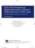Oral and Intravenous Bisphosphonate Induced Osteonecrosis of the Jaws