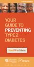 african caribbean your GuiDe to preventing type 2 Diabetes