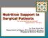 Nutrition Support in Surgical Patients