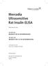 Mercodia Ultrasensitive Rat Insulin ELISA