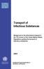 Transport of Infectious Substances