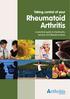 Taking control of your Rheumatoid Arthritis