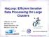 HaLoop: Efficient Iterative Data Processing On Large Clusters