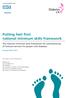 Putting feet first: national minimum skills framework