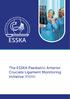 The ESSKA Paediatric Anterior Cruciate Ligament Monitoring Initiative (PAMI)