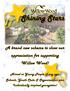 Introducing Willow Wood s Shining Stars. We are delighted to announce our new initiative for schools, youth groups and young peoples organisations.