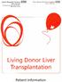 Living Donor Liver Transplantation