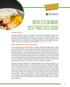 MEATLESS MONDAY BEST PRACTICES GUIDE