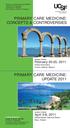 PRIMARY CARE MEDICINE: CONCEPTS & CONTROVERSIES
