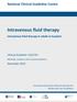 Intravenous fluid therapy