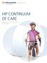 HIP CONTINUUM OF CARE. Trauma and Joint Reconstruction Hip Portfolio