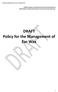 DRAFT Policy for the Management of Ear Wax