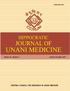 ISSN: Volume 10 Number 4 October December 2015 CENTRAL COUNCIL FOR RESEARCH IN UNANI MEDICINE