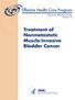 Comparative Effectiveness Review Number 152. Treatment of Nonmetastatic Muscle-Invasive Bladder Cancer