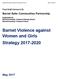 Barnet Violence against Women and Girls Strategy