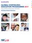 EUROPE GLOBAL CONTINUING EDUCATION PROGRAMME FACILITATING KNOWLEDGE TRANSFER FDI World Dental Federation