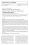 ORIGINAL PAPERS. Risk Factors of Parathyroid Dysfunction in Elderly Patients with Chronic Kidney Disease Undergoing Hemodialysis