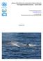 National Action Plan for the Conservation of Marine Mammals in the Egyptian Mediterranean Sea 2012 to 2016