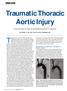 Aortic Injury Should endovascular repair be considered the standard of treatment?