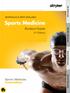 Sports Medicine. Product Guide. Innovation. Sports. Medicine. 2 nd Edition AUSTRALIA & NEW ZEALAND