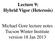 Lecture 9: Hybrid Vigor (Heterosis) Michael Gore lecture notes Tucson Winter Institute version 18 Jan 2013