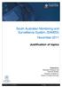 South Australian Monitoring and Surveillance System (SAMSS) November 2011