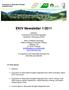 EKIV Newsletter 1/2011