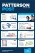 PATTERSON POST. February 2018 PATTERSON PRODUCTS VOCO MEDICOM. DENTSPLY SIRONA BUY 4 refills of SDR flow+ ( , , ),