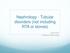 Nephrology - Tubular disorders (not including RTA or stones) David Metz Paediatric Nephrology