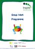 Group Work Programme