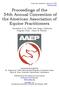 Proceedings of the 54th Annual Convention of the American Association of Equine Practitioners
