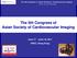 The 5th Congress of Asian Society of Cardiovascular Imaging