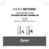 USER INSTRUCTIONS THE WIDEX BEYOND HEARING AID. B-F2 model RIC/RITE Receiver-in-canal/Receiver-in-the-ear