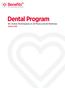 Dental Program for Active Participants in All Plans and All Retirees January 2018