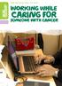 Work and cancer series for carers