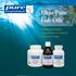 Ultra-Pure Fish Oils. Molecularly-Distilled Supercritical CO2 Extracted Third-Party tested