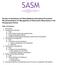 Society of Anesthesia and Sleep Medicine Educational Document: Recommendations for Management of Obstructive Sleep Apnea in the Perioperative Period