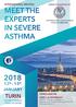 MEET THE EXPERTS IN SEVERE ASTHMA