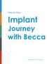 Implant Journey with Becca
