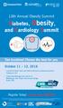Diabetes, Obesity, and Cardiology Summit