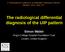 The radiological differential diagnosis of the UIP pattern