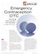 Emergency Contraception OTC The Drug, The Conflict, The Decision