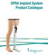 OPRA Implant System Product Catalogue